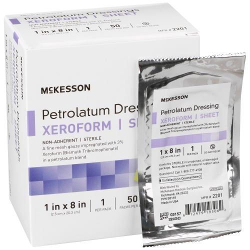 McKesson Xeroform Petrolatum Dressings