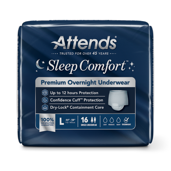 Attends Sleep Comfort Premium Overnight Underwear