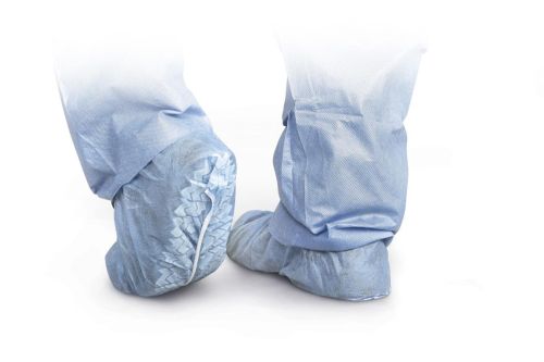 Breathable Non-Skid Blue Shoe Covers