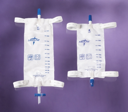 Medline Leg Bags with Twist Valve for Urinary Care