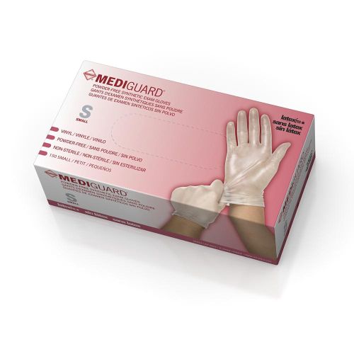 Mediguard Vinyl Exam Gloves Powder Free - NonSterile