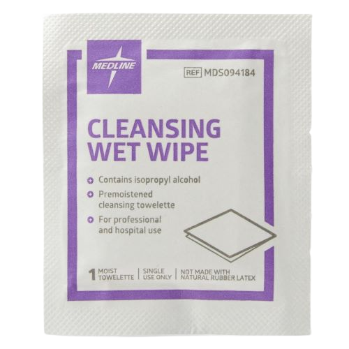 Antiseptic Towelettes, Latex Free