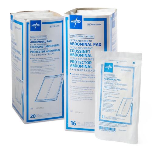 Caring Abdominal Pad 10 X 8 Inch - PRM21454