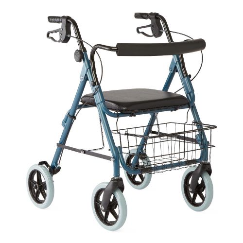 Guardian Deluxe Rollator with 8 Inch Wheels