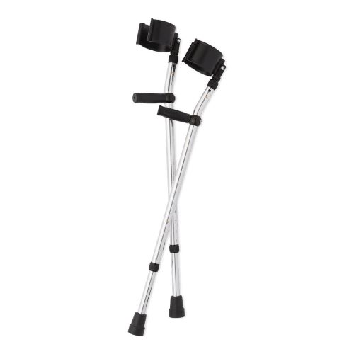 Medline Guardian Forearm Crutches - Lightweight Aluminum for Kids and Adults