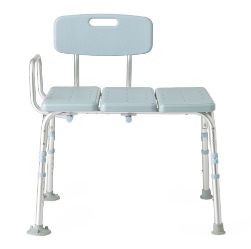 Medline Knockdown Transfer Bench with Microban
