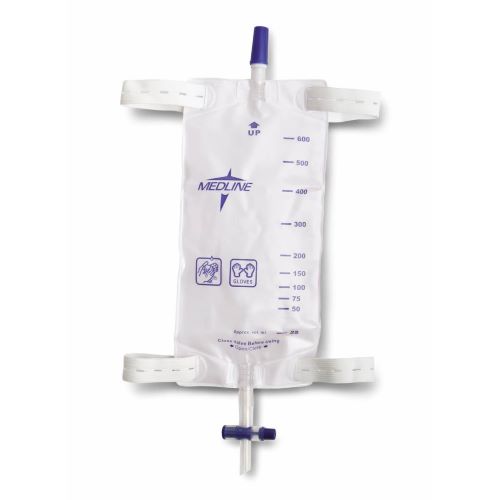 Medline Leg Bags with Slide Tap
