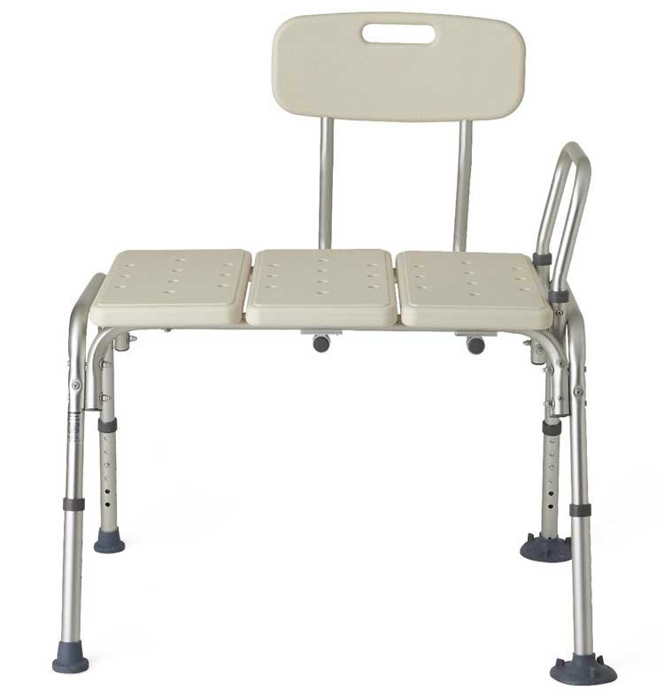 Guardian Transfer Bench with Back | Safe and Sturdy Tub Entry and Exit