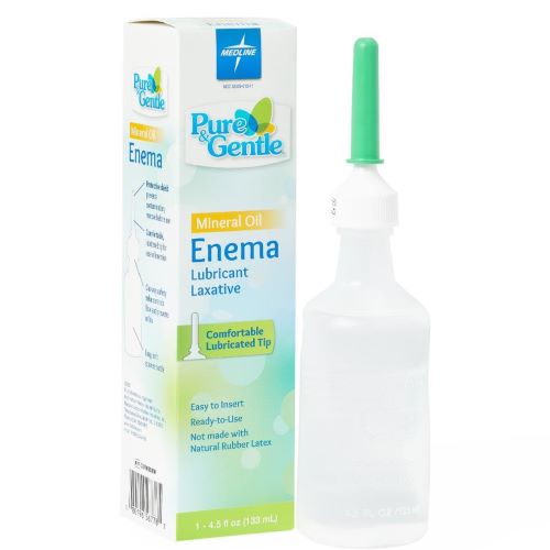 Pure & Gentle Disposable Mineral Oil Enema