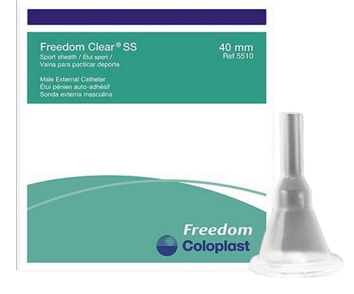 Freedom Clear SS External Condom Catheter