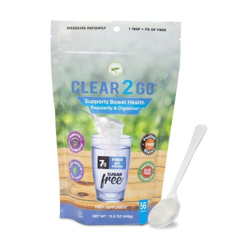CLEAR 2 GO Prebiotic Fiber Supplement by ND Labs