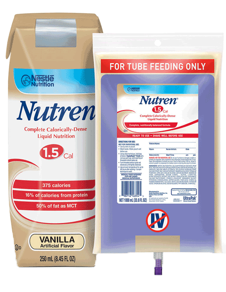NUTREN&reg; 1.5 - Calorically Dense Tube Feeding Formula