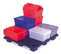 Flipak Tote Small, 20.7 L X 13.6 W X 9.7 H Inch Top, 17.7 L X 11 W Inch Bottom - FP102