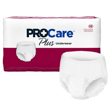 ProCare Plus Pull On with Tear Away Seams Disposable Moderate Absorbency by First Quality