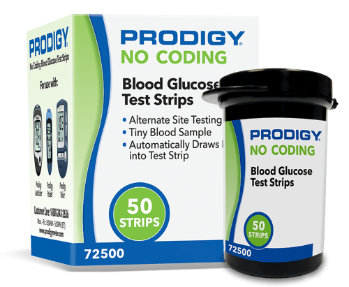 Prodigy Test Strips