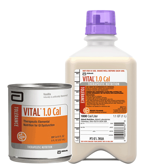 Vital 1.0 Cal Therapeutic Elemental Nutrition