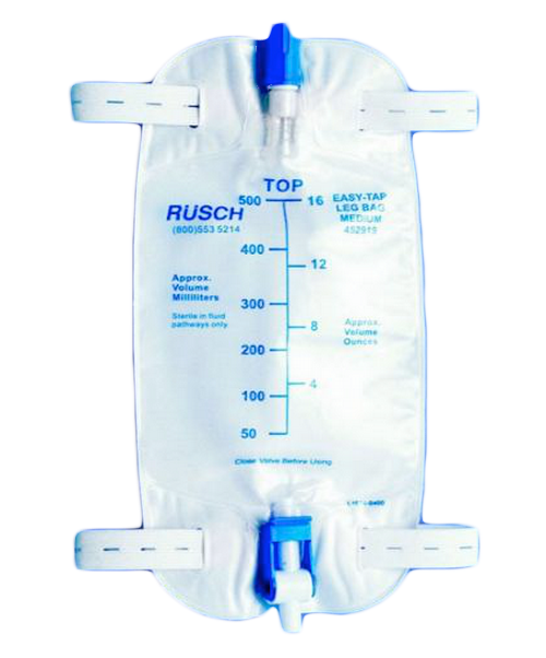 EasyTap Leg Bag 19 Ounce with Flip Valve