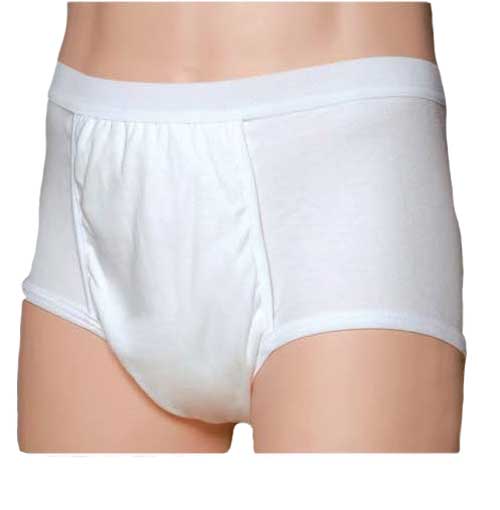 Light and Dry Breathable Mens Briefs Light Absorbency