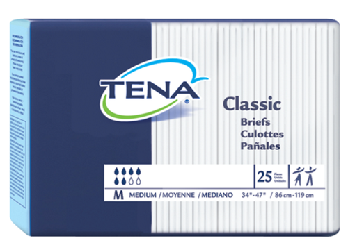 TENA Classic Briefs Heavy Absorbency