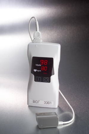 BCI Hand Held Pulse Oximeter with Finger Sensor - 3301A1
