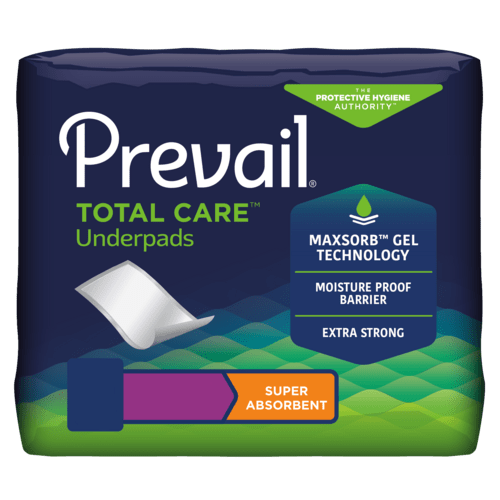 prevail total care super absorbent disposable underpads