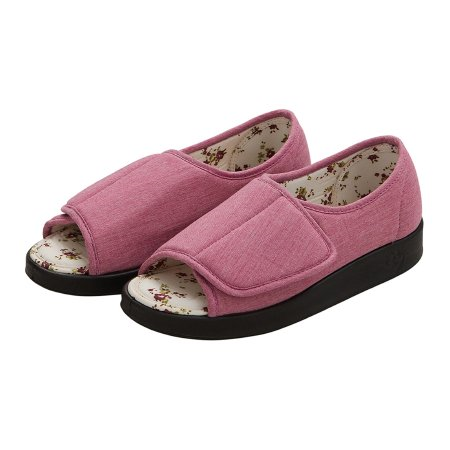Womens Indoor Outdoor Extra Wide Open Toe Shoes