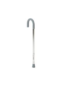 Round Handle Cane McKesson Aluminum 29-3/4 to 38-3/4 Inch Height Chrome
