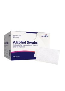 Alcohol Prep Pad BD™ 70% Strength Isopropyl Alcohol Individual Packet NonSterile (326895)