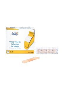 Sheer Plastic Adhesive Bandages