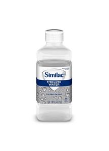 Similac Sterilized Water - 1 Liter Bottle for Initial Feeding
