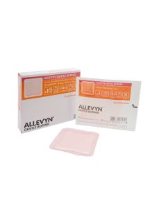 Smith & Nephew Allevyn Gentle Border 66800279 | 5 x 5 Inch, Pad Size 4 x 4 Inch by