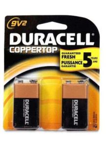 Duracell Zinc Carbon Battery - 9V MN1604B2Z