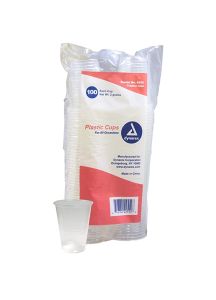 Dynarex Disposable Plastic Drinking Cups - 5oz, 7oz & 9oz