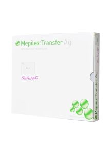 Mepilex Transfer Ag Soft Silicone Antimicrobial Dressings by Molnlycke