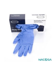 NACOSA Nitrile Medical Exam Gloves 4 Mil Powder-Free