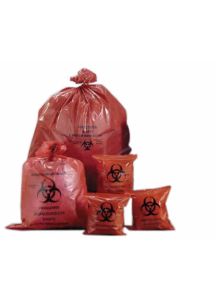 Red Biohazard Bag