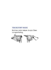 Trach Mask, Pediatric - 61076