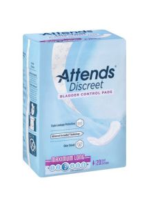 Attends Discreet Bladder Control Pads