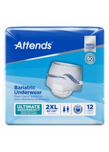 Attends Bariatric Underwear - XXL - Heavy Absorbency