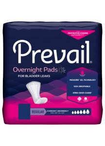 prevail bladder control pad overnight