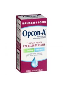 Bausch & Lomb Opcon-A Allergy Relief Eye Drops