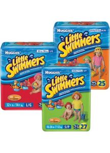 Huggies Pull On Baby Swim Diaper Large - 18339