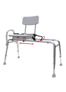 Swivel Sliding Transfer Seat Bench - Eagle Health