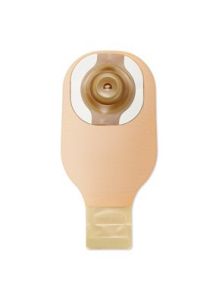 One-Piece Drainable Ostomy Pouch - Soft Convex CeraPlus, Lock 'n Roll Microseal Closure, Tape and Filter