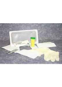 BARDIA Urethral Catheter Tray - Sterile Catheter Insertion Tray without Catheter