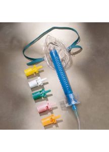 Trach Adult Mask with 6" Flex Tube One Size Fits Most - 1248