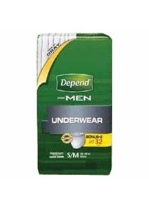 Depend Men Super Plus Absorbency Underwear