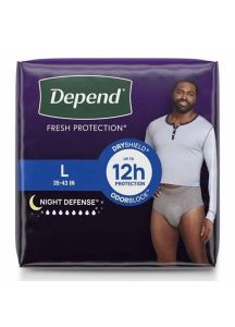 Depend Night Defense Underwear for Men
