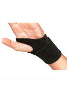 Cinch-Lock Wrist Support, Black (Foam/Aluminum)