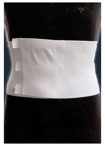 Hook and Loop Abdominal Binder